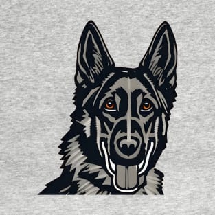 German Shepherd Dog Smile T-Shirt